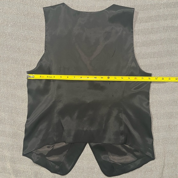 Madewell Button Front Vest Top in Stretch Satin - Picture 12 of 14